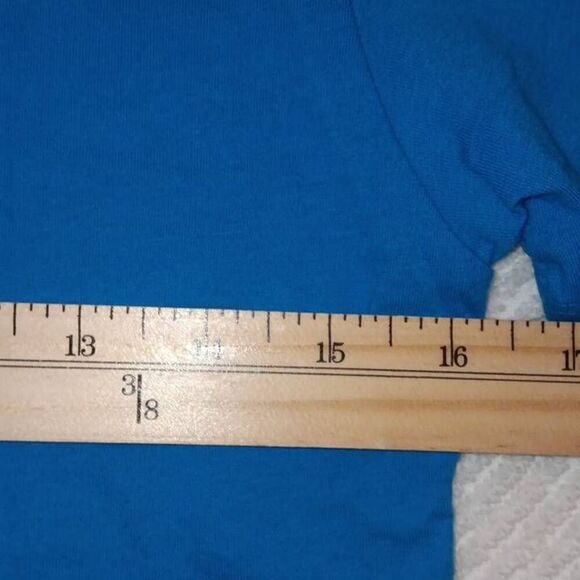 Stay Positive Women's Tshirt  Size Medium  PTP 16" Length 25.5 Fitted & super cu - Picture 5 of 6